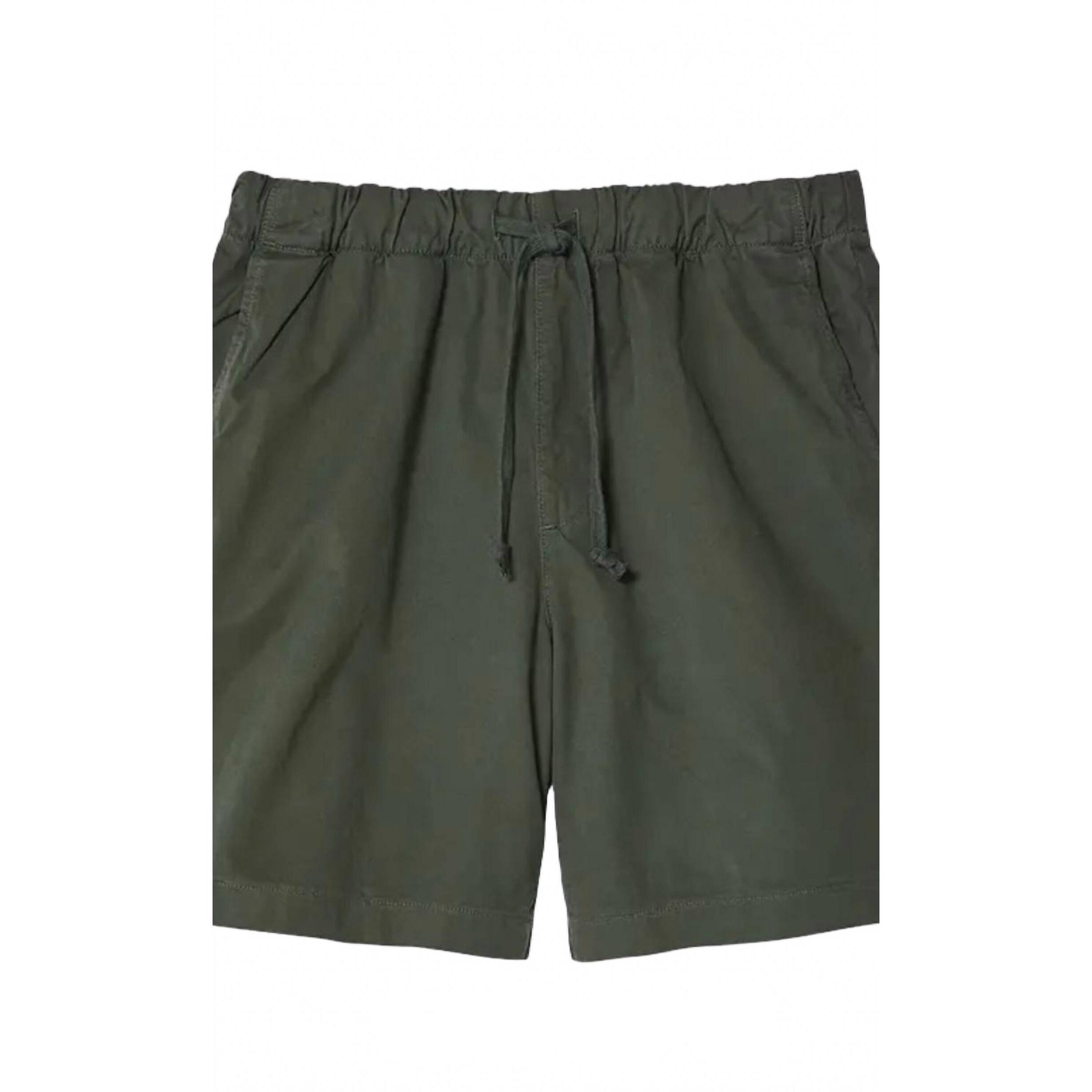 New Save Khaki United Men's Light Twill Easy Short In Basil — image 2 of 2